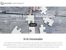 Tablet Screenshot of intromedia.se